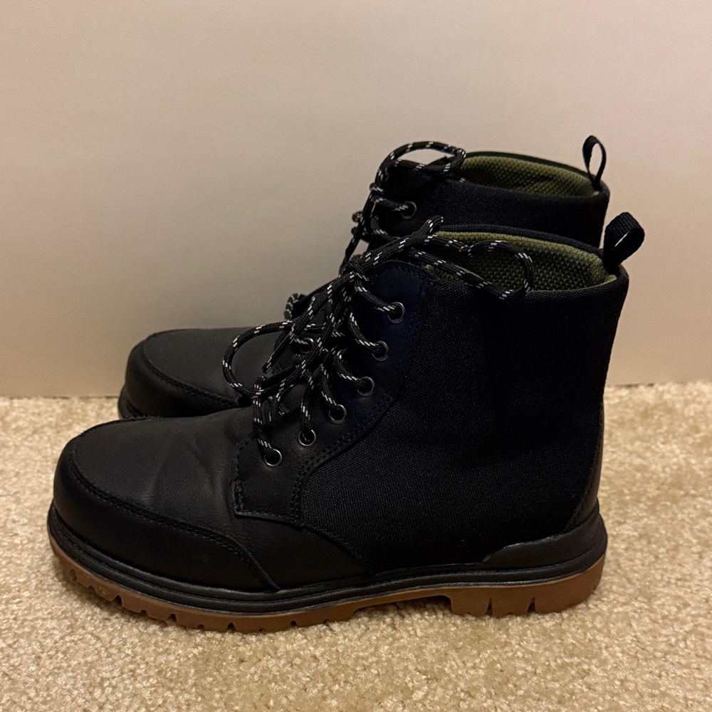 Wonder Nation Black Kids Boots